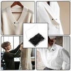 250pcs 19mm Black Safety Pins Small Metal Craft Sewing
