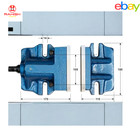 6  Inches Two Piece Precision Milling Machine Vise Limitless 150mm Vice 2 Pc Usa