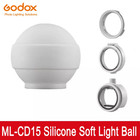 Godox Ad200pro Ii 2 4g Ttl Outdoor Flash Light Speedlite ml-cd15 Diffuser Dome