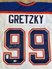 Wayne Gretzky Signed Autographed Ccm Vintage Jersey Jsa Loa Oilers