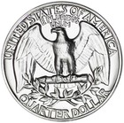 1955 25c Us Silver Proof Washington Quarter