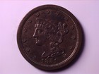 1851 Braided Hair Half Cent