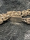 Silver Byzantine Chain Necklace-vintage Mexico Sterling 24   