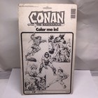 Vintage 1984 Conan The Barbarian Puffy Stickers And Album Set Gordy Nip Unopened