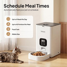 Automatic Cat Feeders - Timed Pet Feeder For Cats And Dogs With Dry Food Dispens