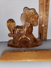 Vtg Imperial Slag Glass Horse Figurine 4   Great Vtg Condition 
