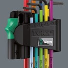 Wera 05024335001 Tx Bo Multicolour L-key Set For Tamper-proof Torx Screws  9pc 