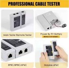 Rj45 Crimp Tool Kit Ethernet Pass Through Crimper Network Cat5 Cat6 Cat7