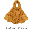 Soft Muslim Women Hijab Turban Plain Long Scarf Islamic Shawl Scarves Headwrap