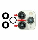 For Apple Iphone 13 Pro Max Back Camera Glass Lens Cover Replacement