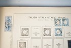 Italy 1860s-1950s Collection Of 1 000  Stamps Mint   Used In Schaubek Album