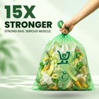 Fpn Trash Bags 100  Compostable Durable Garbage Bags 3  8  13  30 Gallon 0 67mil
