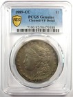 1889-cc Morgan Silver Dollar  1 Carson City Coin - Certified Pcgs Vf Details