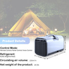 110v Ac Camping Tent Outdoors Portable Air Conditioner 4200 Btu Cooling