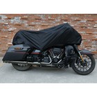 New Xl 210t Motorcycle Half Cover Lightweight Outdoor Rain Dust Uv Protection