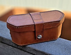  vintage  Contura Stereo Camera Original Leather Case For Rare 3d Camera Perrin