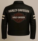Harley Davidson Men s Black Motorcycle Jacket Real Leather Biker Jacket