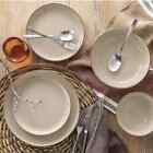 Over   Back Options 16-piece Dinnerware Set In Linen Beige - Brand New