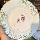 Zrike Brands Disney Winnie The Pooh Holiday Dinner Plates Set Of 4