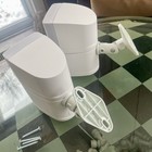 2 Bose Used Cond White Double Cube Speakers And Mounts Doubleshot Lifestyle