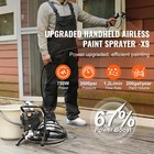 750w 950w 3000 Psi Airless Paint Sprayer With 517 Reversible Tip