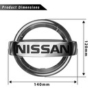 Front Car Grille Chrome Logo Emblem 628891jb0a For Nissan Versa Sedan 2015-2019