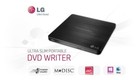 Lg Usb 2 0 Ultra Slim External Dvdrw Drive Cdrw Cd Dvd Burner Writer  sp60nb50 