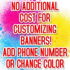 Congratulations Custom Name Advertising Vinyl Banner Flag Sign Sb02534