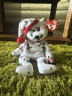 Rare Never Used  Ty Beanie Baby 1998 Holiday Teddy - Mwmt 
