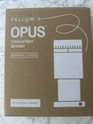 Fellow Opus Conical Burr Grinder In Matte White  Nib