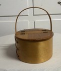 Shaker Sewing Box basket Light Brown 9 - 7 8    Across