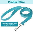 12-pack Nylon Dog Training Leash Set  5 Ft Leashes In 12 Colors For Puppy Tra   