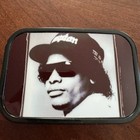 2008 Easy E Nwa Belt Buckle Gangsta Rap Music Legend Ruthless Records Rare Htf