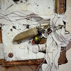 Grunge Dark Art Junk Journal Neutral Writing Art 6x4    72 Pages Vintage Style