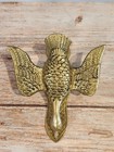 Vintage brass goose paper Clip   letter Holder 4 1 2 