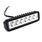 18w 6-led Light Bar Flood spot Combo For Offroad Truck Suv 4wd Fog Lights