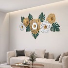 3d Flower Shaped Wall Sticker Decal Home Art Decor Free Shipping    