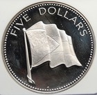 1978 Bahamas Uk Elizabeth Ii Flag Proof Silver Coin 5 Dollars Coin Ngc I106353