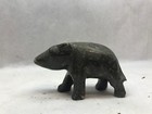 Vintage Stone Bear Or Capybara Sculpture Made In Ecuador With Sticker