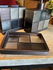 Antique Bronze 3pc Bathroom Accessory Set New