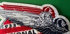 1933 National Air Races Chenille Breast Patch