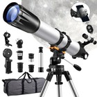 Telescope 900x90mm Astronomical Refractor Telescope W  High Tripod For Kid Adult