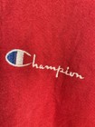 Vintage 80s Champion Crewneck Sweatshirt  Red Men   s Xl Made In Usa
