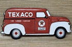 Vintage Texaco Motor Oil Porcelain Sign Texas Gasoline Gas Station Pump Plate