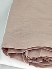 New Pottery Barn Kids  European Linen Blush Pink   Crib Skirt