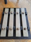 Deagan Vintage 4 Plate Dinner Chime Wall Mount Xylophone Train Bells