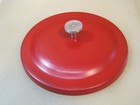 7 75  Red Metal Lid Lance Counter Snack Jars   Blemish Scratch   Dent 