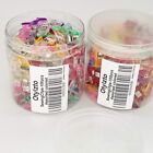 100 - Piece Box Of Assorted - Color Premium Plastic Craft Clips