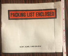 100 Packing List Envelopes Enclosed Slip Pouch Self Adhesive Shipping Labels