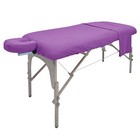 Massage Table Poly Cotton Sheets 3 Pieces Soft Resistant Wrinkling Lavender